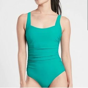 NEW Athleta square neck one piece swimsuit